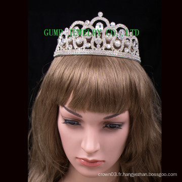 Factory Direct Tiara Crystal Crown strass Headwear